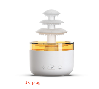 Rain Cloud Humidifier & Diffuser — Aesthetic Ambient Mist Lamp