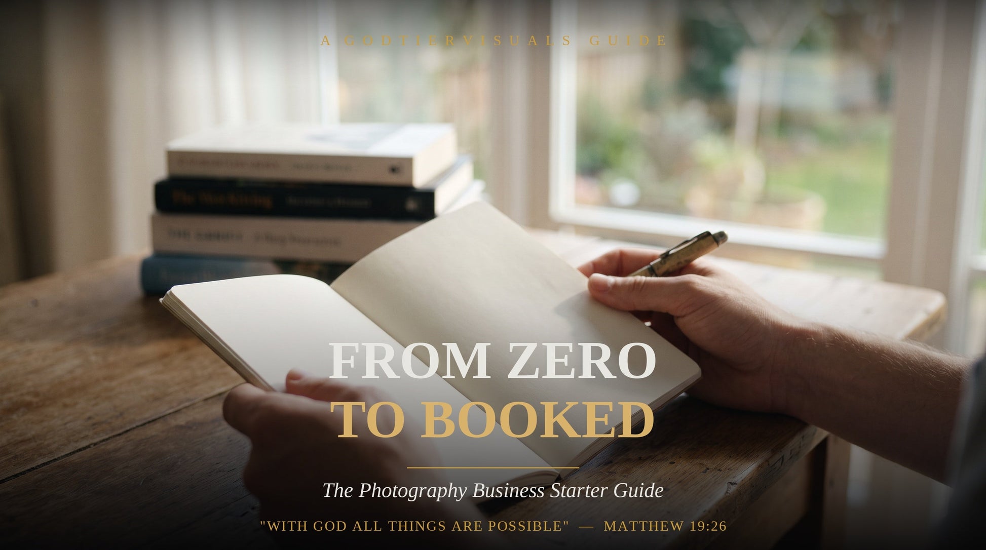 From Zero to Booked - The Photography Business Starter Guide eBook cover