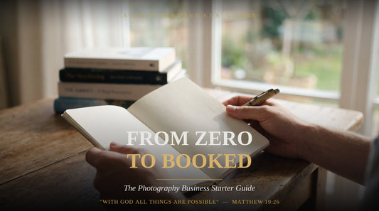 From Zero to Booked - The Photography Business Starter Guide eBook cover
